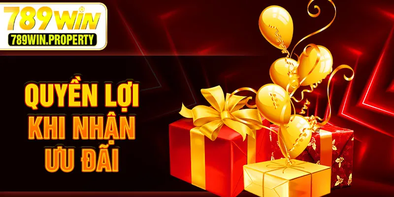 Quyền lợi khi nhận ưu đãi