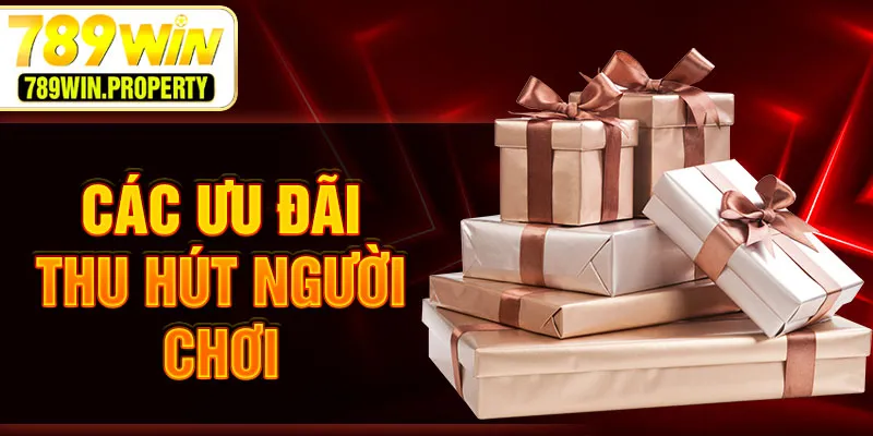 Các ưu đãi thu hút người chơi