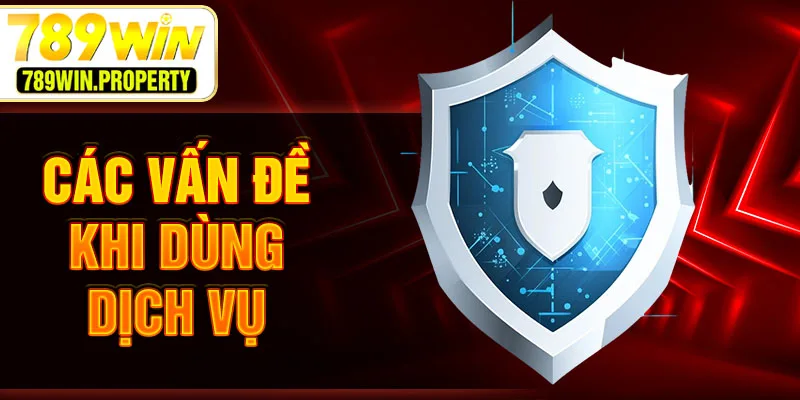 Các vấn đề khi dùng dịch vụ